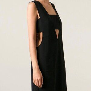 Asilio Breaking Midnight Bandeau Cutout Waist Dress